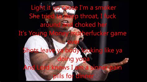 sure thing lyrics|sure thing lyrics lil wayne.